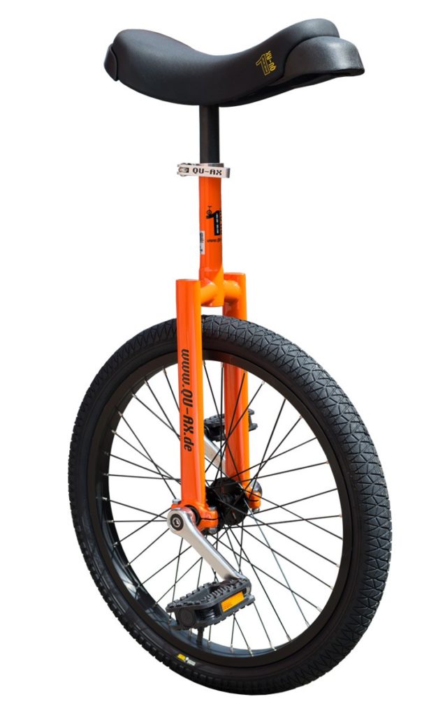 Luxus 20" orange learner unicycle