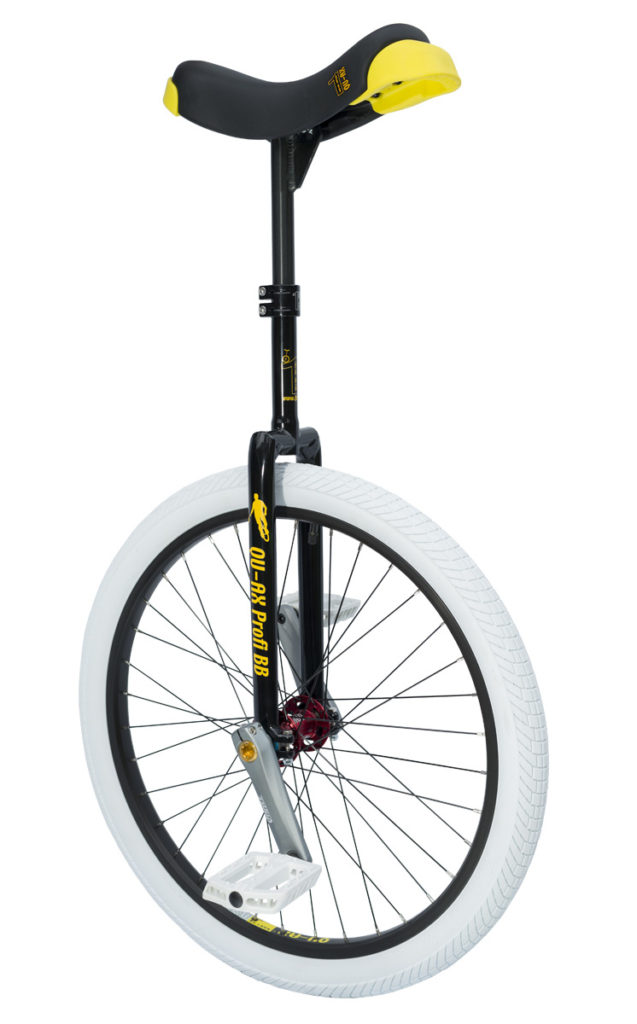 Profi unicycle 507 mm (24") BB unicycle Q-Axle black