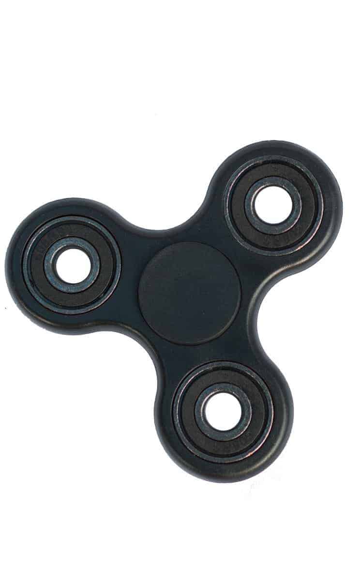 fidget spinner black