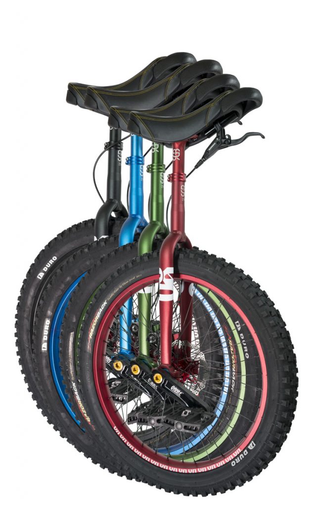 QX-series #rgb 24" unicycles