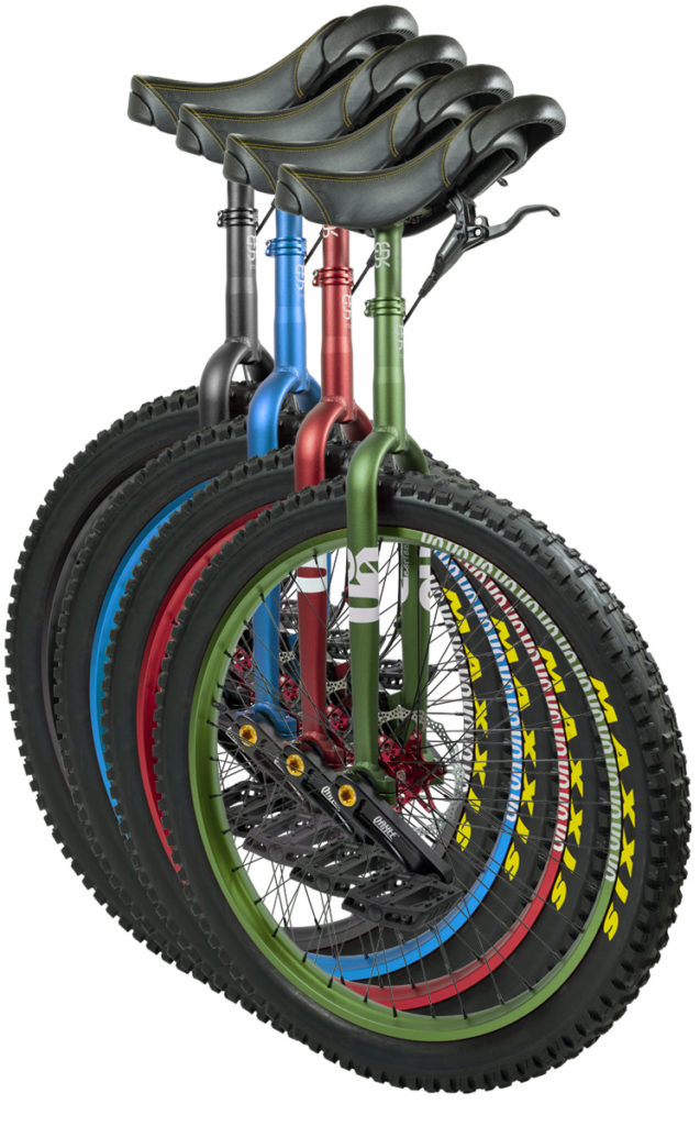 QX-series #rgb 27,5" unicycles