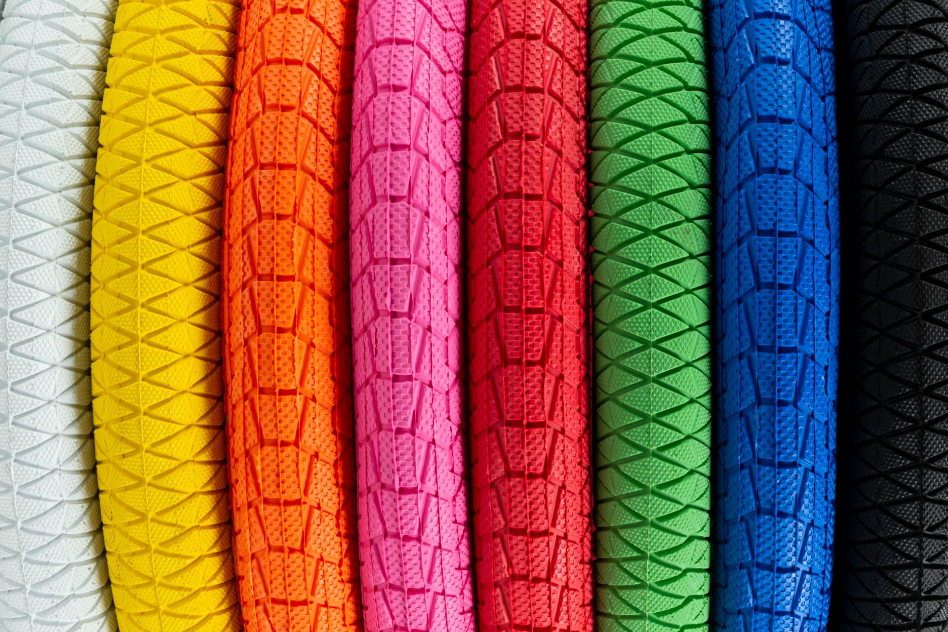 Einrad Reifen in vielen Farben